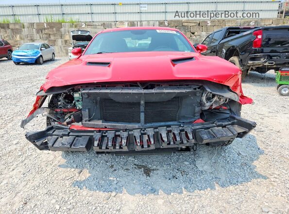 2C3CDZAG1KH618352 2019 DODGE CHALLENGER Red წინა ხედი