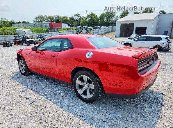 2C3CDZAG1KH618352 2019 DODGE CHALLENGER Red უკანა მარცხენა