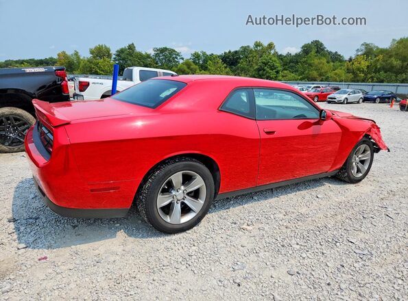 2C3CDZAG1KH618352 2019 DODGE CHALLENGER Red უკანა მარჯვენა