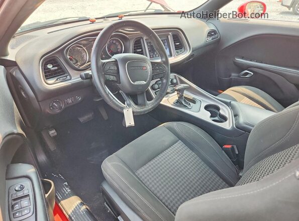 2C3CDZAG1KH618352 2019 DODGE CHALLENGER Red წინა პანელის ხედი