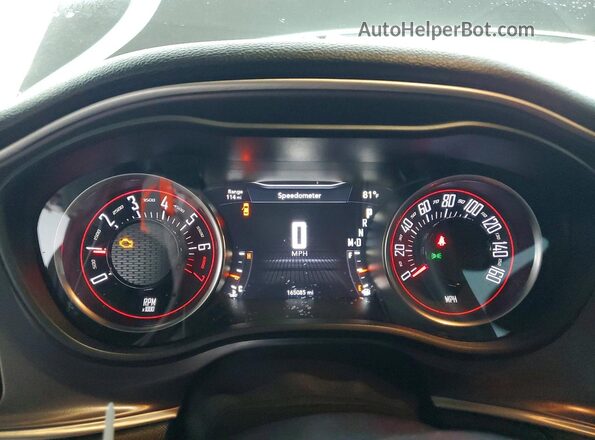 2C3CDZAG1KH632414 2019 DODGE CHALLENGER Серебряный Вид щитка приборов