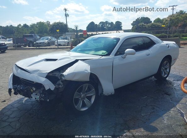 2C3CDZAG1KH691172 2019 DODGE CHALLENGER White Передня ліва чверть
