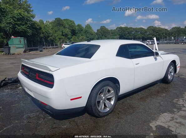 2C3CDZAG1KH691172 2019 DODGE CHALLENGER White Задня права чверть