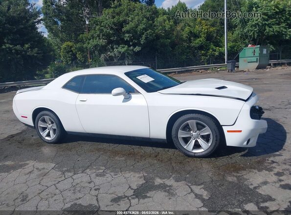 2C3CDZAG1KH691172 2019 DODGE CHALLENGER White Вид щитка приладів