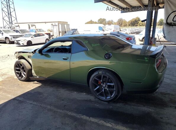 2C3CDZAG1MH547379 2021 DODGE CHALLENGER Green უკანა მარცხენა