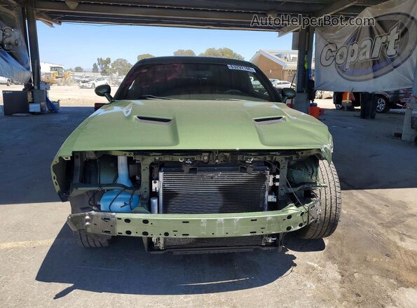 2C3CDZAG1MH547379 2021 DODGE CHALLENGER Green წინა ხედი