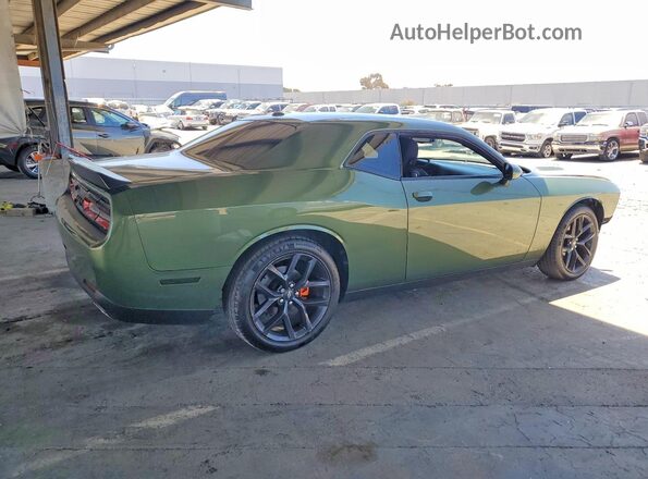 2C3CDZAG1MH547379 2021 DODGE CHALLENGER Green უკანა მარჯვენა