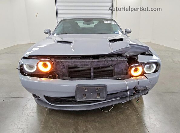 2C3CDZAG1MH610139 2021 DODGE CHALLENGER Gray Դիմացի տեսք