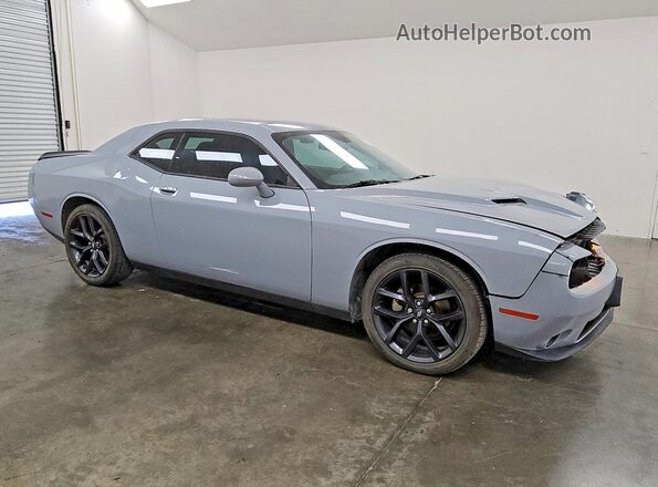 2C3CDZAG1MH610139 2021 DODGE CHALLENGER Gray Առջևի աջ
