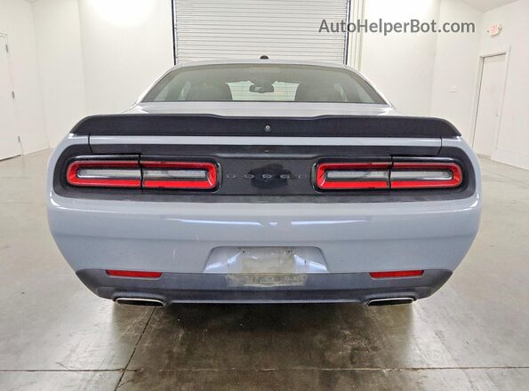 2C3CDZAG1MH610139 2021 DODGE CHALLENGER Gray Հետևի տեսք