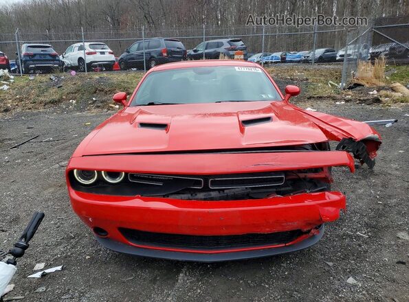 2C3CDZAG2GH130759 2016 DODGE CHALLENGER Красный Вид спереди