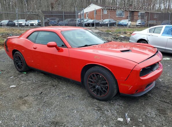 2C3CDZAG2GH130759 2016 DODGE CHALLENGER Красный Передняя правая четверть