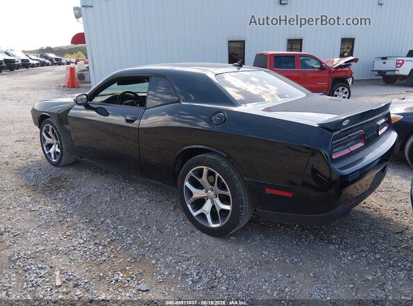 2C3CDZAG2GH185244 2016 DODGE CHALLENGER Черный Задняя левая четверть