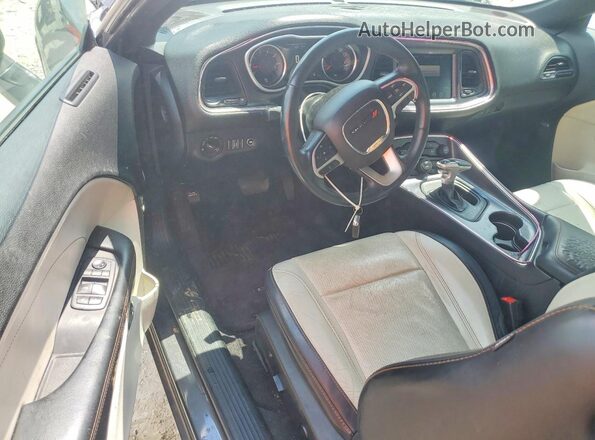 2C3CDZAG2GH225953 2016 DODGE CHALLENGER Gray Вид панелі приладів
