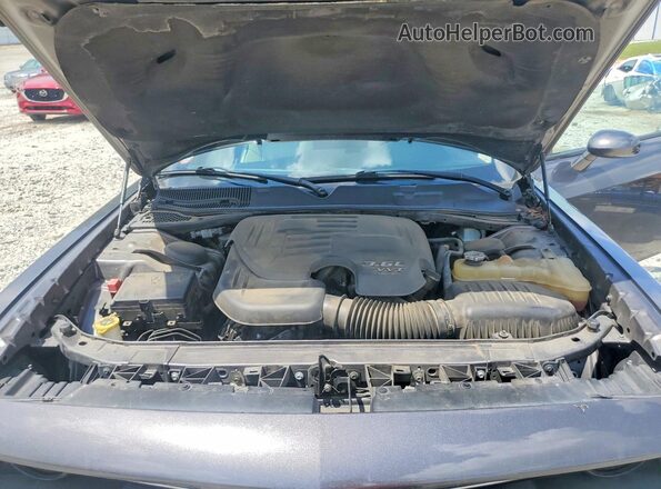 2C3CDZAG2GH225953 2016 DODGE CHALLENGER Gray Вид задньої частини салону