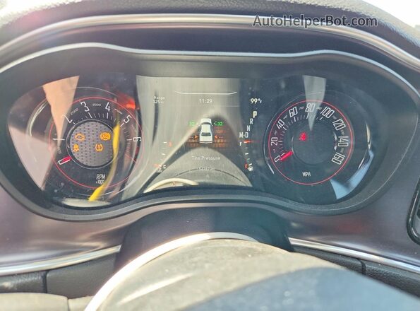 2C3CDZAG2GH264946 2016 DODGE CHALLENGER Черный Вид щитка приборов