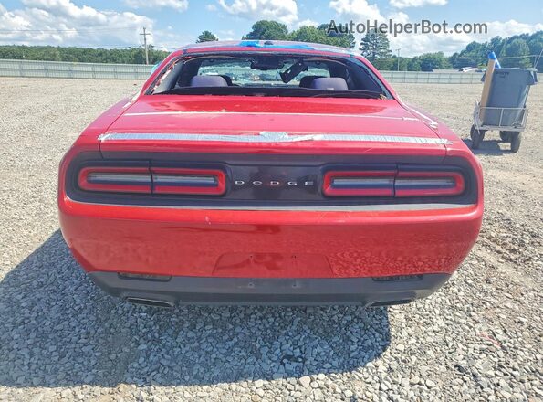 2C3CDZAG2GH354226 2016 DODGE CHALLENGER Red Հետևի տեսք