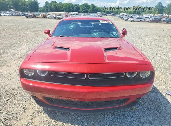 2C3CDZAG2GH354226 2016 DODGE CHALLENGER Red Դիմացի տեսք