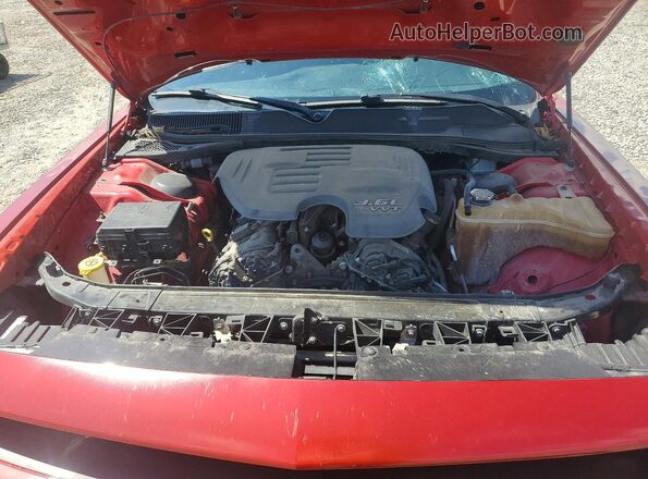 2C3CDZAG2GH354226 2016 DODGE CHALLENGER Red Սալոնի հետևի տեսք