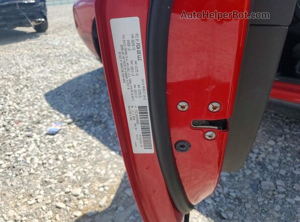 2C3CDZAG2GH354226 2016 DODGE CHALLENGER Red Շարժիչի բաժամունքի տեսք