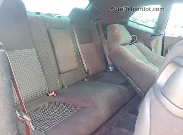 2C3CDZAG2HH573558 2017 DODGE CHALLENGER Gray Rear seats view