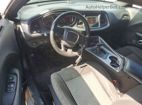 2C3CDZAG2HH573558 2017 DODGE CHALLENGER Gray Dashboard view