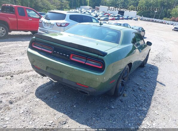 2C3CDZAG2JH271323 2018 DODGE CHALLENGER Green Задня права чверть