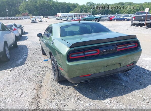 2C3CDZAG2JH271323 2018 DODGE CHALLENGER Green Задня ліва чверть