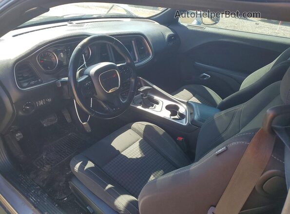2C3CDZAG2JH317569 2018 DODGE CHALLENGER Gray Widok deski rozdzielczej