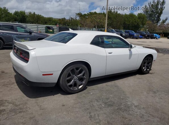 2C3CDZAG2JH327762 2018 DODGE CHALLENGER White Rear right