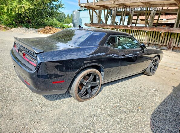 2C3CDZAG2KH656236 2019 DODGE CHALLENGER Black Trasero derecho