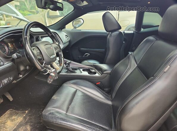 2C3CDZAG2KH656236 2019 DODGE CHALLENGER Black Vista interior delantera