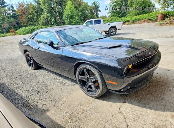 2C3CDZAG2KH656236 2019 DODGE CHALLENGER Black Delantero derecho