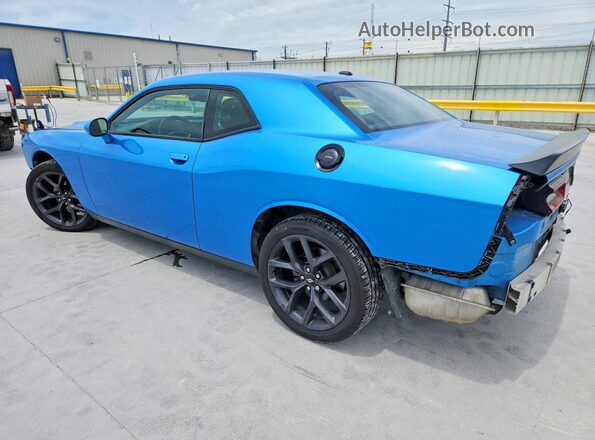 2C3CDZAG2KH684523 2019 DODGE CHALLENGER Blue Tył lewy