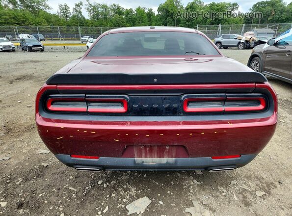 2C3CDZAG2LH214784 2020 DODGE CHALLENGER Red Հետևի տեսք
