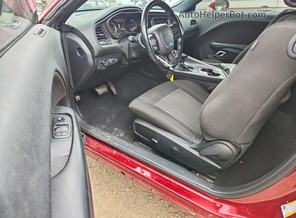 2C3CDZAG2LH214784 2020 DODGE CHALLENGER Red Առջևի վահանակի տեսք