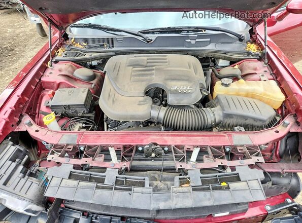 2C3CDZAG2LH214784 2020 DODGE CHALLENGER Red Սալոնի հետևի տեսք