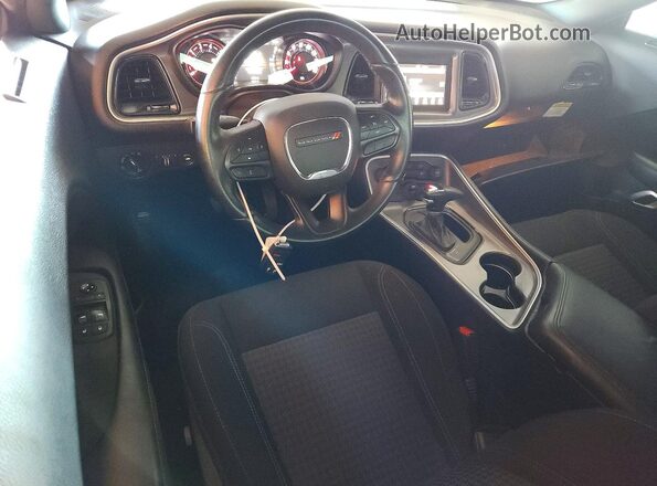 2C3CDZAG2MH603362 2021 DODGE CHALLENGER Red Dashboard view