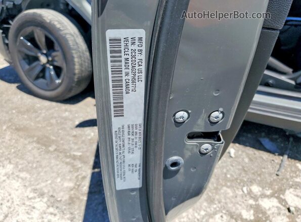 2C3CDZAG2PH567712 2023 DODGE CHALLENGER Gray Widok komory silnika