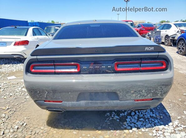 2C3CDZAG2PH567712 2023 DODGE CHALLENGER Gray Widok z tyłu