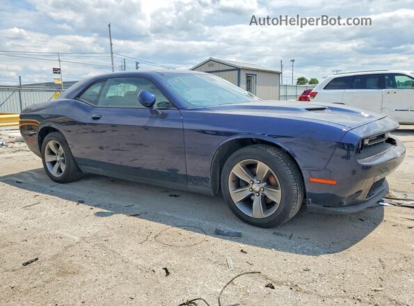 2C3CDZAG3GH285126 2016 DODGE CHALLENGER Blue წინა მარჯვენა