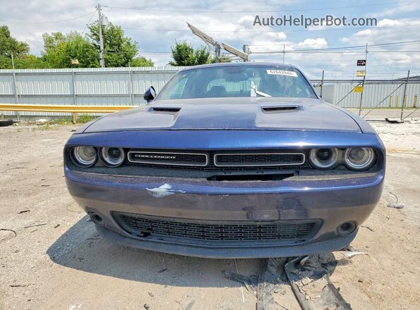 2C3CDZAG3GH285126 2016 DODGE CHALLENGER Blue წინა ხედი