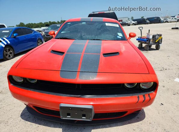 2C3CDZAG3HH527527 2017 DODGE CHALLENGER Orange Front view