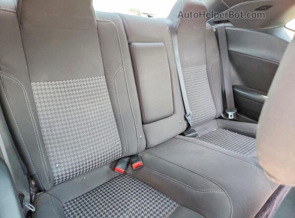 2C3CDZAG3HH527527 2017 DODGE CHALLENGER Orange Rear seats view