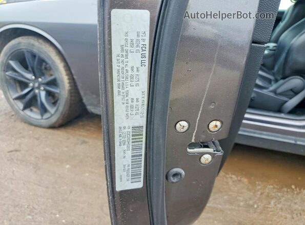 2C3CDZAG3HH532033 2017 DODGE CHALLENGER Gray Vista del compartimento del motor