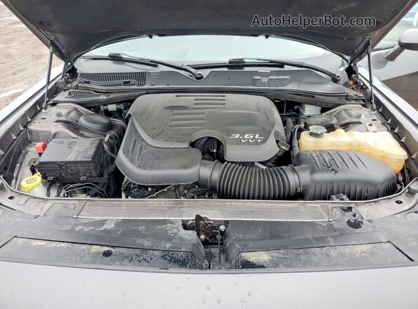 2C3CDZAG3HH532033 2017 DODGE CHALLENGER Gray Vista interior trasera