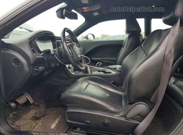 2C3CDZAG3HH532033 2017 DODGE CHALLENGER Gray Vista interior delantera