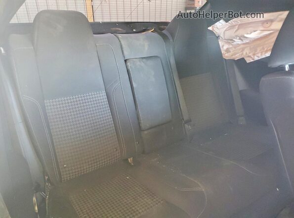 2C3CDZAG3JH242543 2018 DODGE CHALLENGER Black Rear seats view