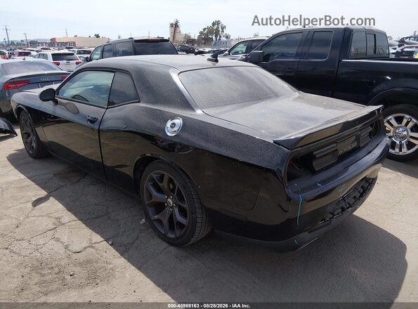 2C3CDZAG3JH334607 2018 DODGE CHALLENGER Black Հետևի ձախ