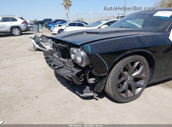 2C3CDZAG3JH334607 2018 DODGE CHALLENGER Black Դիմացի տեսք